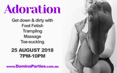 Sydney Adoration Foot Party ~ 25 August 2018